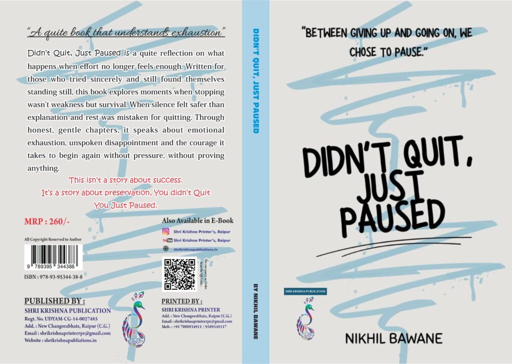 Didn't Quit, Just Paused...!