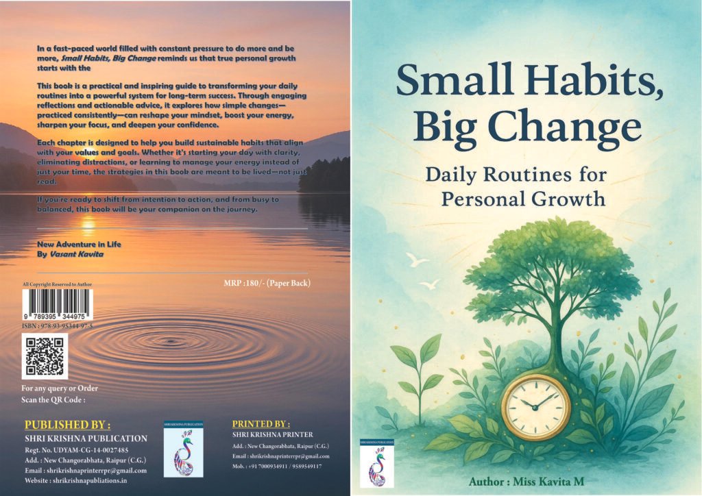 Small Habits, Big Changes...!